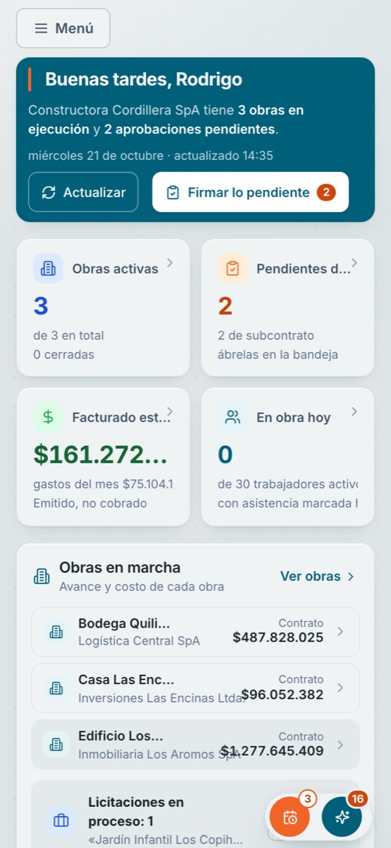 RukaOS en la versión de escritorio del celular